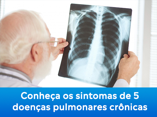 Conheça os sintomas de 5 doenças pulmonares crônicas
